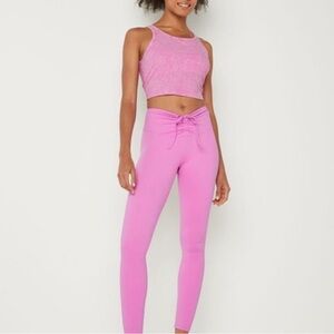 PINK Victoria's Secret Bright Pink Leggings